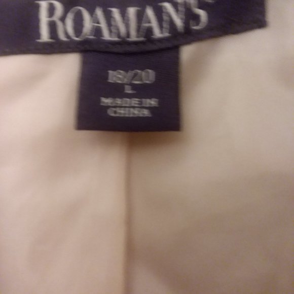 Roamans soft pink coat size 18-20 - Picture 8 of 10